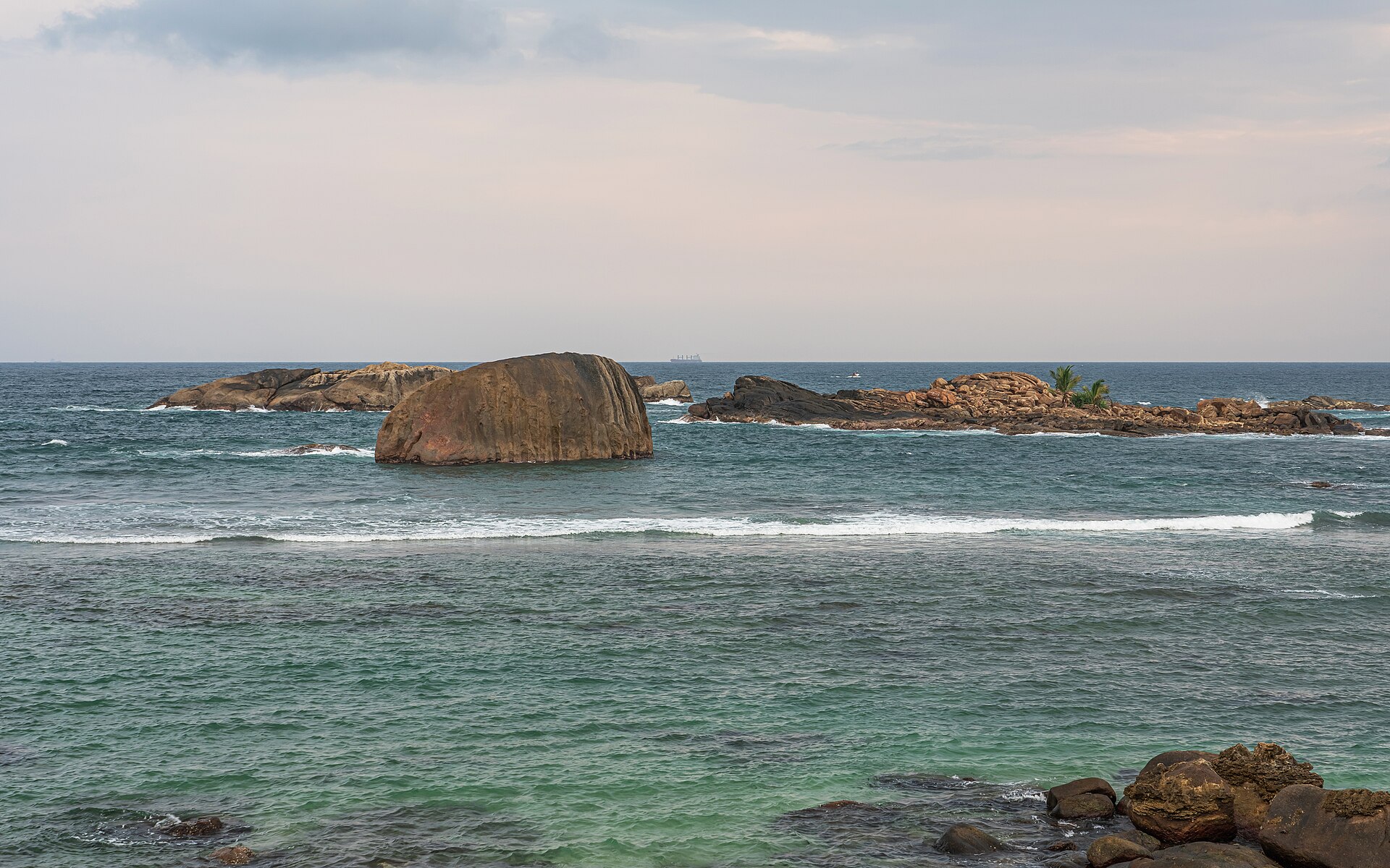 Coastal fort at sunset